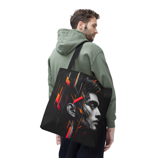 Urban Art Tote Bag - Modern Graphic Design for Daily Use, Gift for Trendsetters, Stylish Accessory, Everyday Carry, Unique Artistry