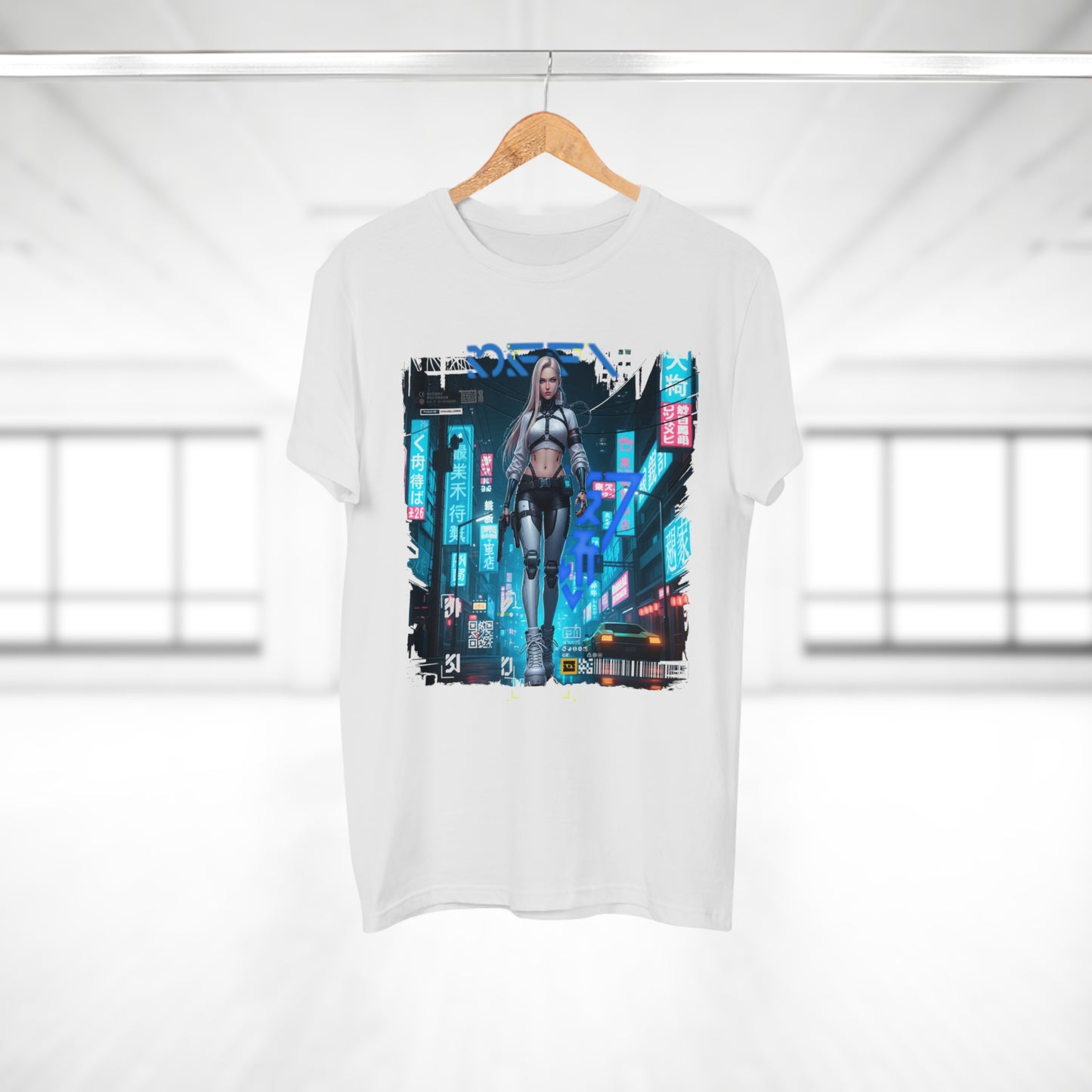 Urban Cyberpunk Unisex T-Shirt, Graphic Tee, Streetwear, Casual Outfit, Festival Wear, Gift for Tech Lovers