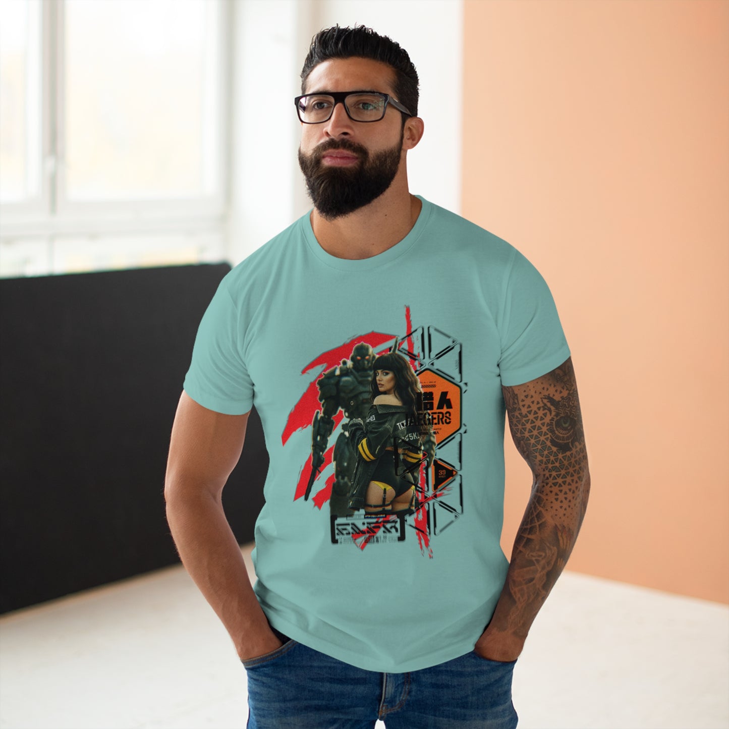 Retro Robot Graphic T-Shirt | Casual Wear, Anime Fans, Geek Culture, Gift for Her, Gaming Apparel