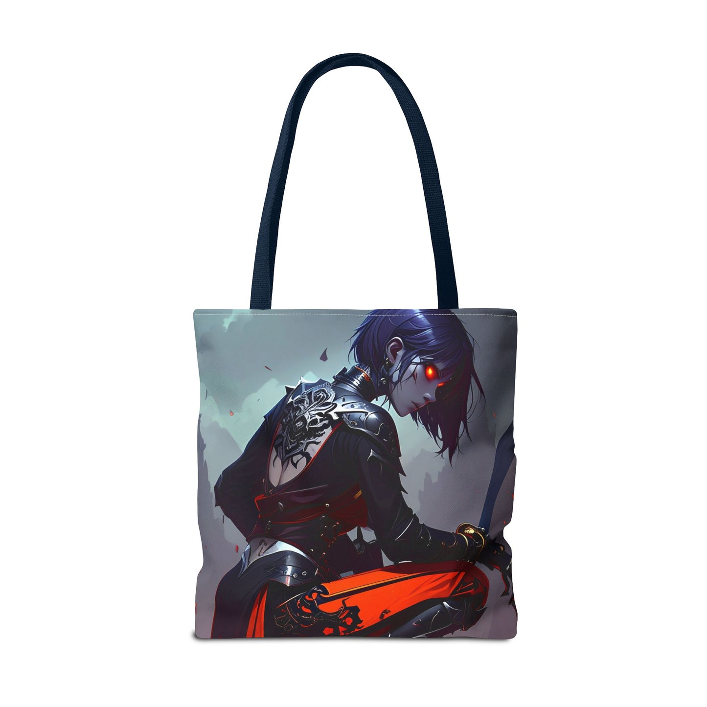Edgy Graphic Tote Bag, Stylish Tote for Everyday Use, Unique Shopper Bag, Gift for Anime Lovers, Art-Inspired Eco-Friendly Tote