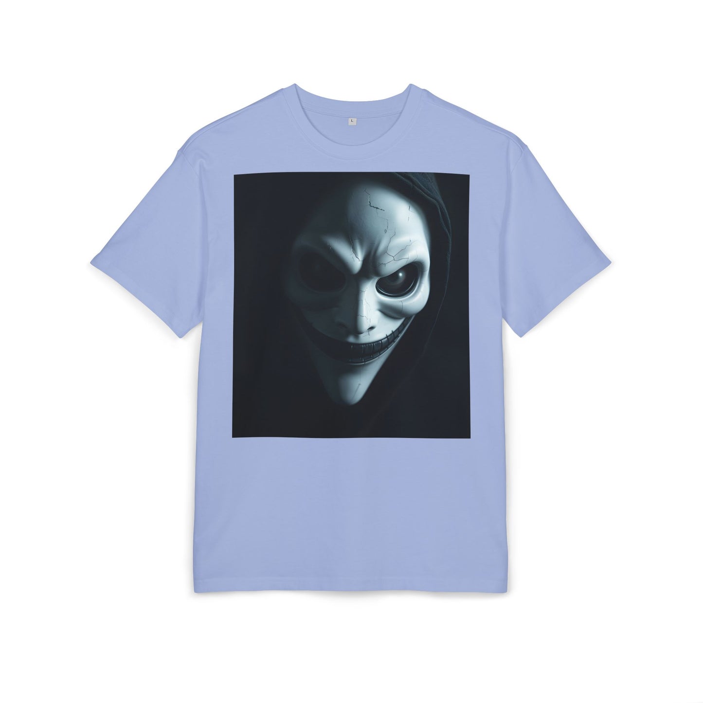 Spooky Graphic Unisex Oversized Tee, Halloween Shirt, Horror Aesthetic Tee, Statement Tee for Parties, Casual Wear, Gift Idea
