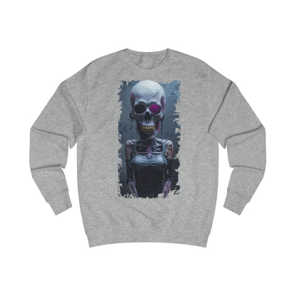 Skeleton Graphic Unisex Sweatshirt - Spooky, Halloween Apparel, Streetwear, Cozy Gift, Skull Design