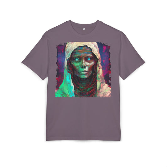 Artistic Unisex Oversized Tee - Vintage-Inspired Graphic Shirt for Casual Wear, Street Style, Perfect Gift for Art Lovers
