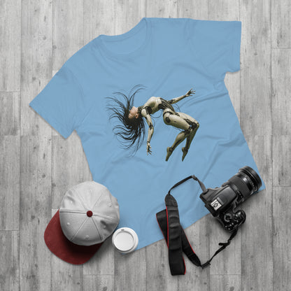 Futuristic Robot Graphic Tee for Men & Women, Tech Lover Gift, Unisex T-Shirt, Casual Wear, Unique Gift, Trendy Fashion