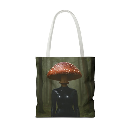 Whimsical Mushroom Tote Bag, Eco-Friendly Carryall, Gift for Nature Lovers, Unique Shopping Bag, Festival Fashion