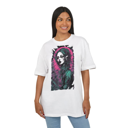Artistic Heavy Oversize Tee, Vintage Style Shirt, Trendy Graphic Tee, Casual Streetwear, Unique Alternative Apparel