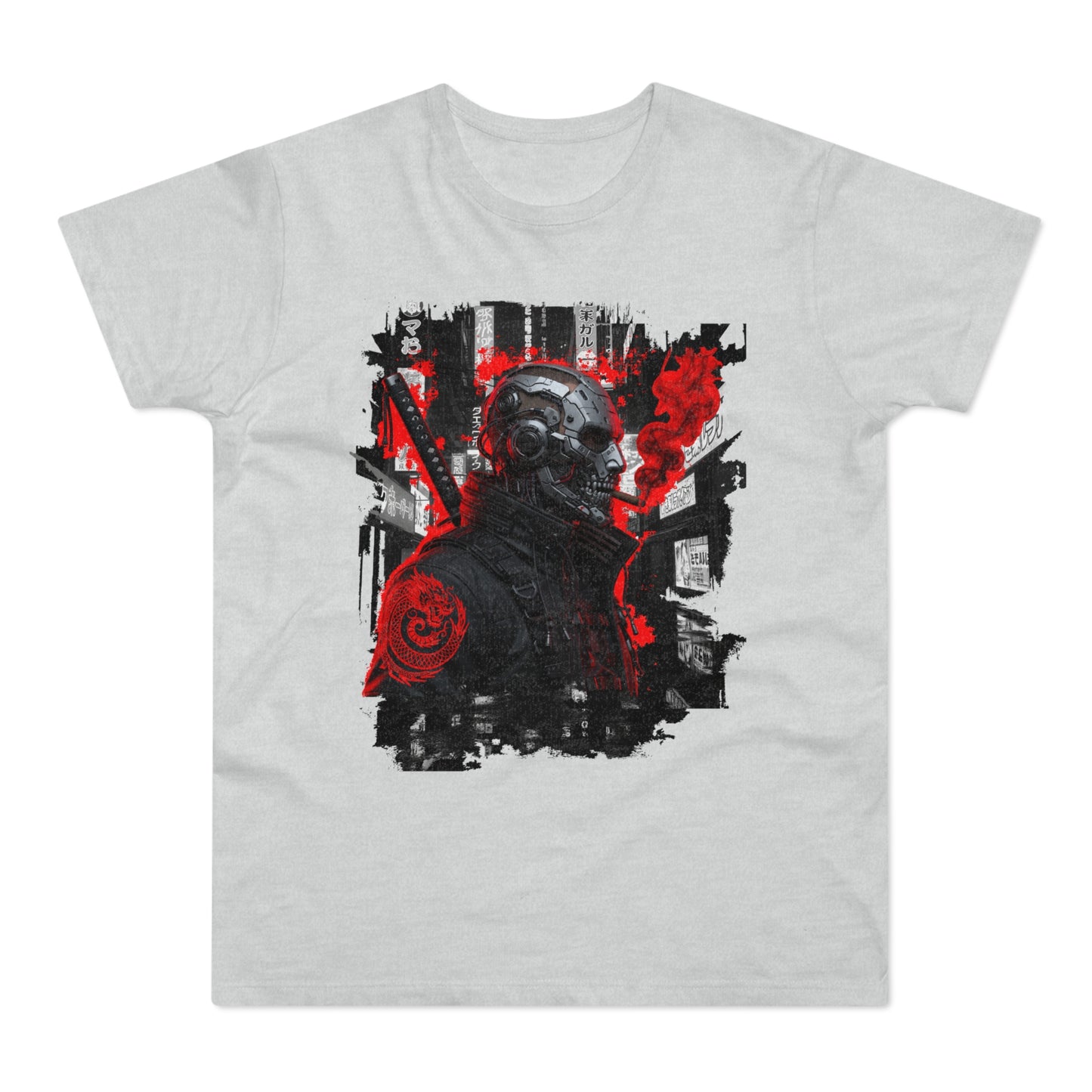 Unisex Graphic Tee - Urban Skull Design, Streetwear Shirt, Cool T-Shirt, Casual Fashion, Edgy Gift for Him, Festival Wear