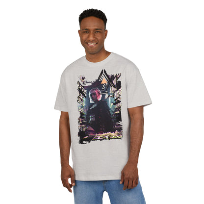Unisex Graphic Oversized Tee - Trendy Streetwear Shirt, Perfect for Casual Outings, Gifts, Festivals, Retro Style