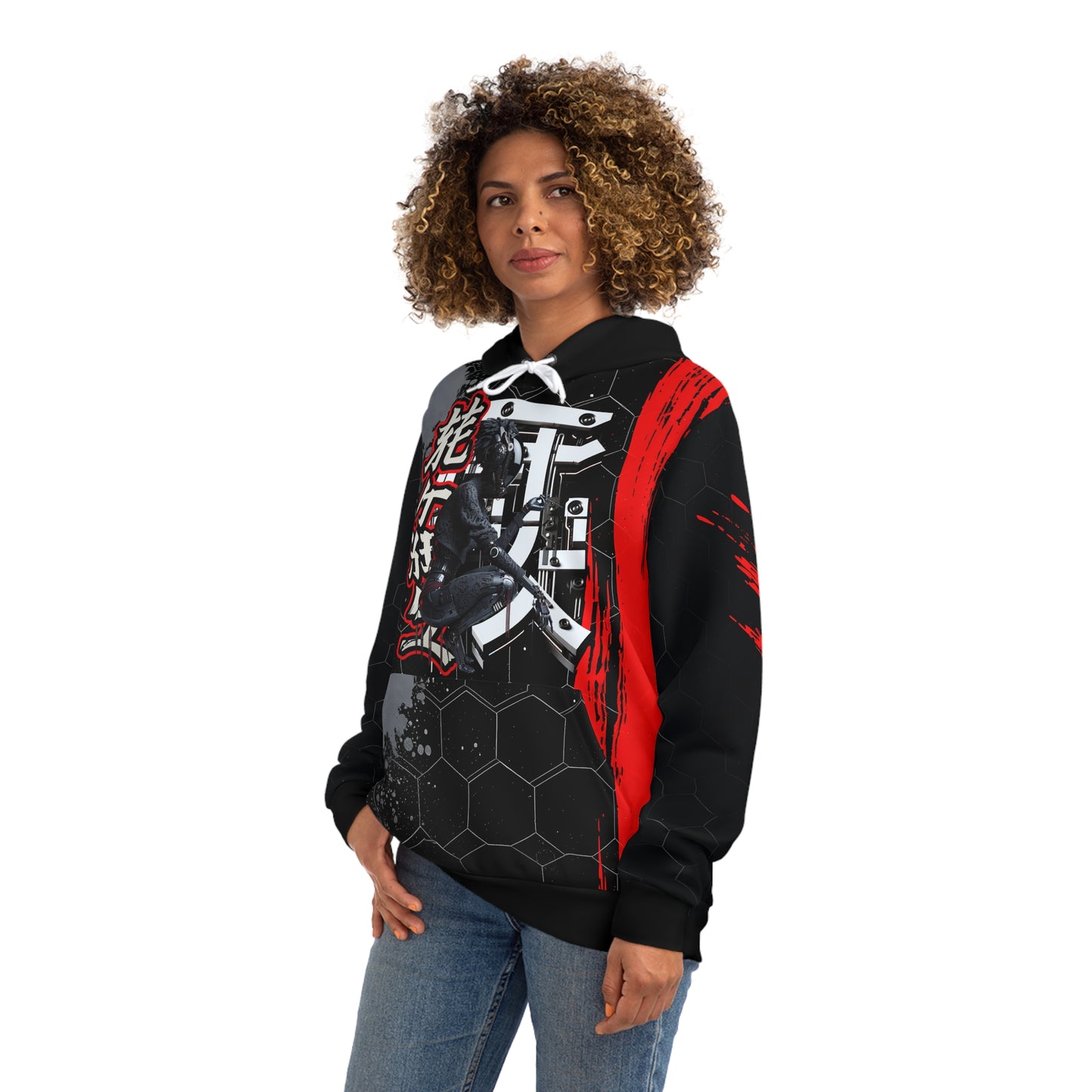 Stylish Ninja Graphic Hoodie - Perfect for Anime Fans and Casual Wear