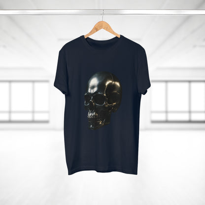 Gothic Skull Unisex T-Shirt, Edgy Graphic Tee, Halloween Apparel, Men's Casual Wear, Gift for Him
