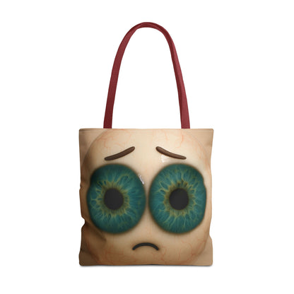 Whimsical Eyes Tote Bag - Quirky Art for Everyday Use, Eco-Friendly Shopping, Gift Idea, Statement Purse, Halloween Accessory