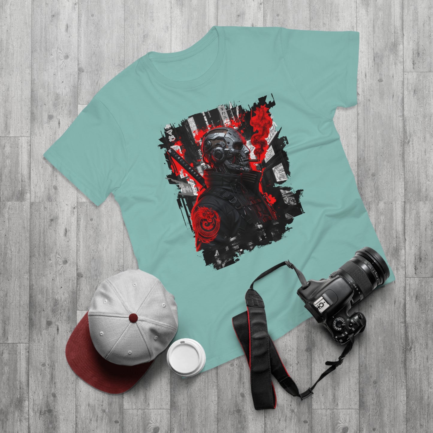 Unisex Graphic Tee - Urban Skull Design, Streetwear Shirt, Cool T-Shirt, Casual Fashion, Edgy Gift for Him, Festival Wear