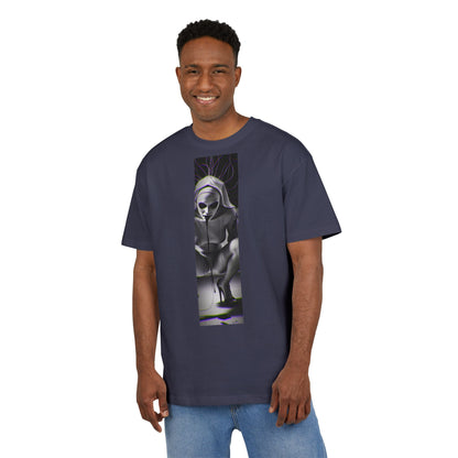 Unisex Oversized Graphic Tee - Edgy Gothic Design