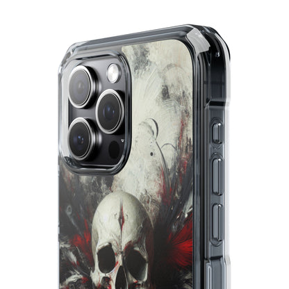 Gothic Skull Phone Case, Unique iPhone Cover, Edgy Smartphone Protector, Halloween Gift, Alternative Accessories