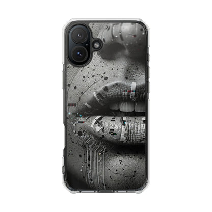 Magnetic Clear Impact Phone Case for Stylish Protection, Urban Aesthetic, Trendy Gift, Phone Accessories, Personalized Present