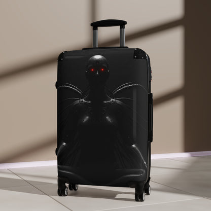 Stylish Travel Suitcase with Futuristic Design - Perfect for Adventurers