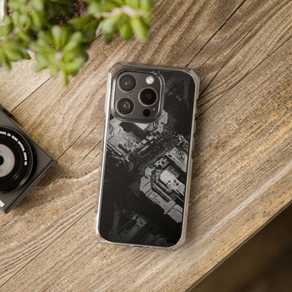 Stylish Magnetic Clear Impact Cases for iPhone, Heavy-Duty Protection, Customized Cases, Tech Lover Gift, Trendy Phone Accessories