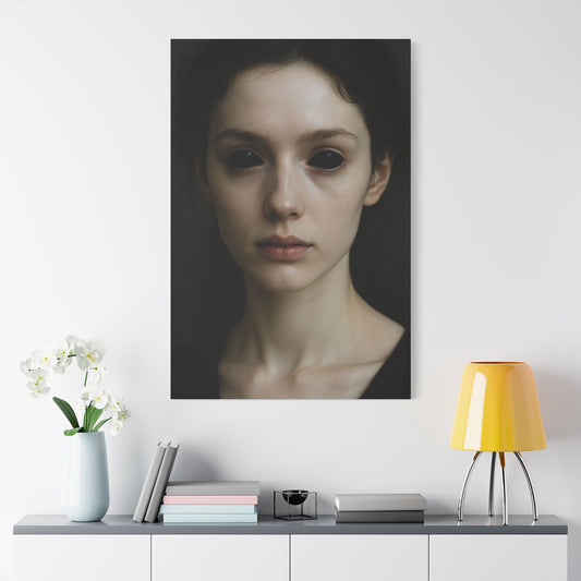 Mysterious Art Print, Surreal Wall Decor, Unique Home Accent, Modern Aesthetic, Gothic Wall Art