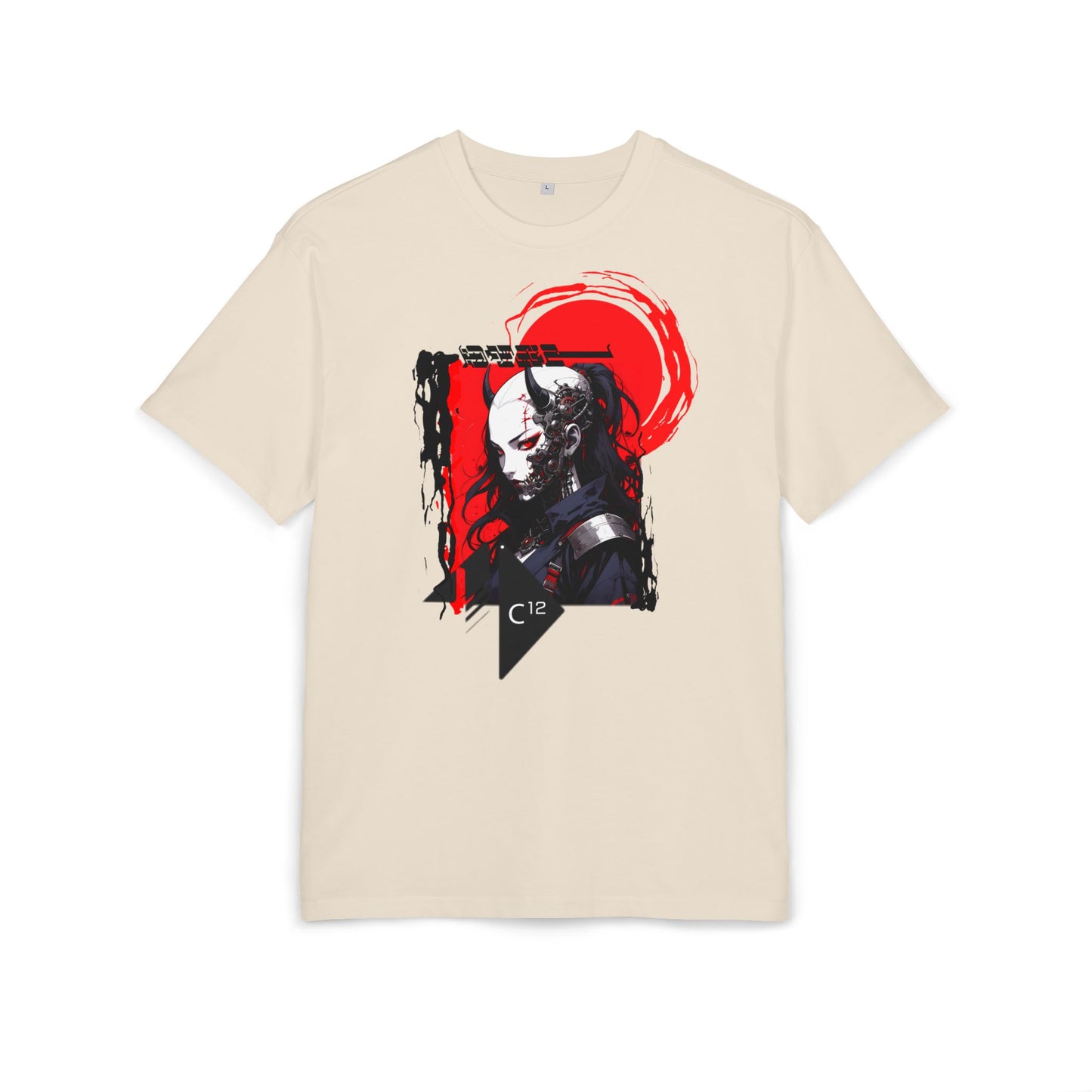 Unisex Graphic Oversized Tee with Artistic Design, Casual Streetwear, Unique Gift for Art Lovers and Gamers, Perfect for Everyday Wear