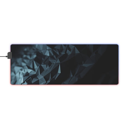Gaming Mouse Pad with Abstract Cyber Design