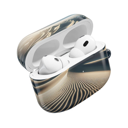 Desert Dunes AirPod Case - Nature Inspired, Unique Tech Accessory for Music Lovers, Gift for Travelers, Stylish Earbud Cover