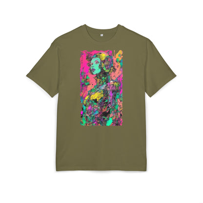 Artistic Oversize Tee - Vibrant Graphic Shirt, Casual Streetwear, Unique Gift for Art Lovers, Everyday Wear, Graphic Tee