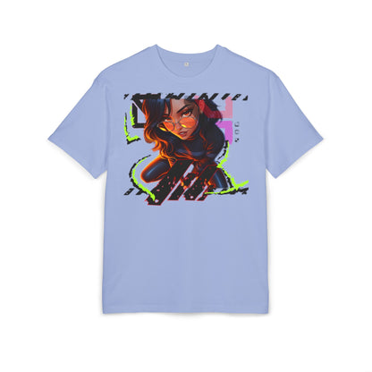 Edgy Graphic Unisex Heavy Oversize Tee - Street Style Fashion