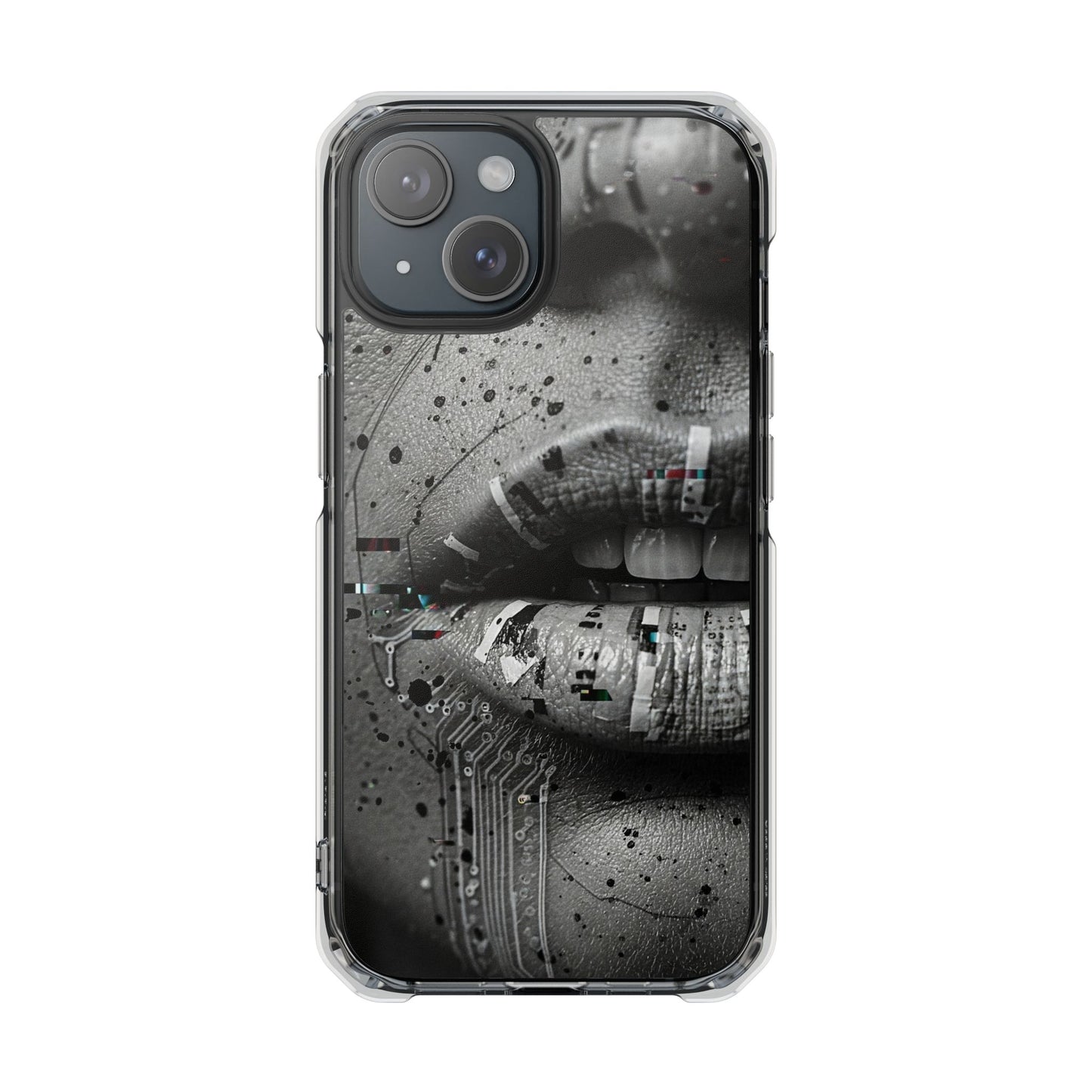 Magnetic Clear Impact Phone Case for Stylish Protection, Urban Aesthetic, Trendy Gift, Phone Accessories, Personalized Present