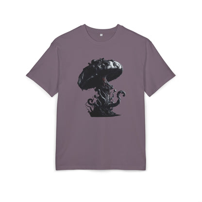 Vintage Mushroom Graphic Unisex Heavy Oversize Tee