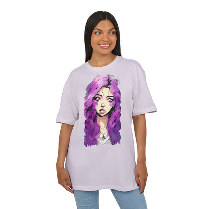 Artistic Oversize Tee - Stylish Women’s Graphic Tee, Casual Streetwear Top, Gift for Her, Unique Art Apparel, Trendy Everyday Wear