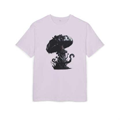 Vintage Mushroom Graphic Unisex Heavy Oversize Tee