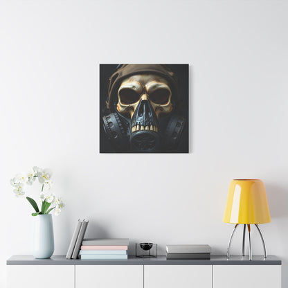 Gothic Skull Wall Art, Edgy Home Decor, Unique Gift, Fantasy Artwork, Statement Piece, Industrial Style