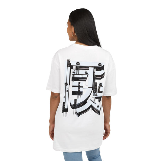 Cyberpunk Graphic Unisex Heavy Oversize Tee