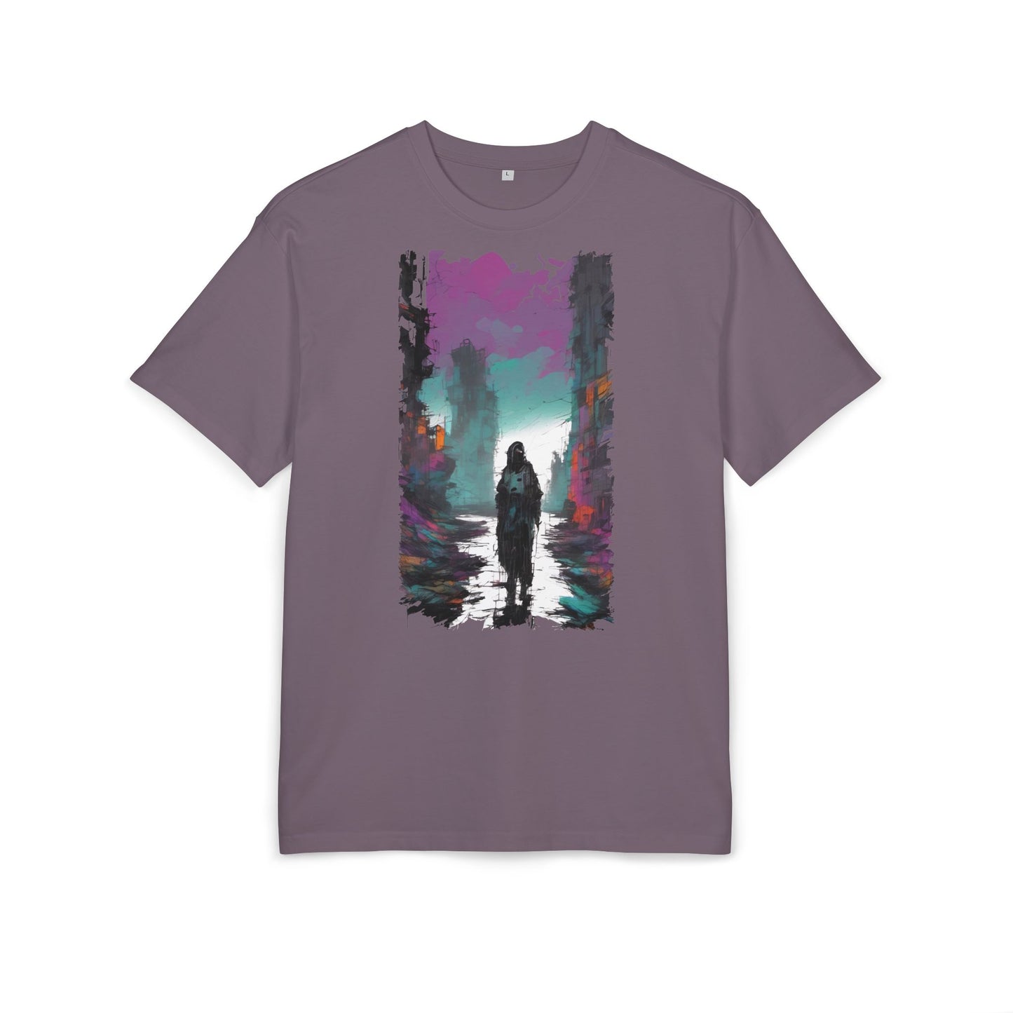 Unisex Oversized Graphic Tee with Forest Silhouette | Comfy Casual Wear, Gift for Nature Lovers, Ideal for Camping, Hiking, Everyday Style