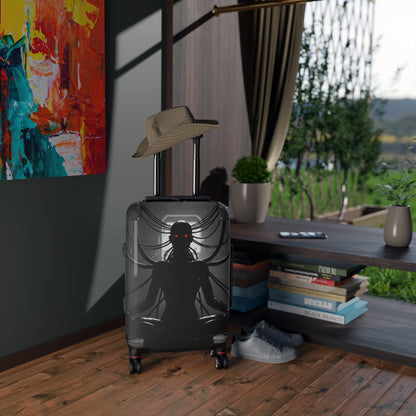 Stylish Travel Suitcase with Futuristic Design - Perfect for Adventurers