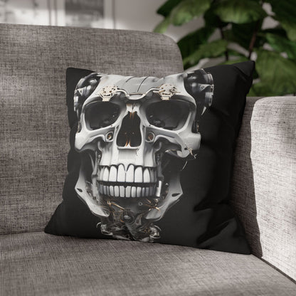 Polyester Square Pillowcase - Skull Collection