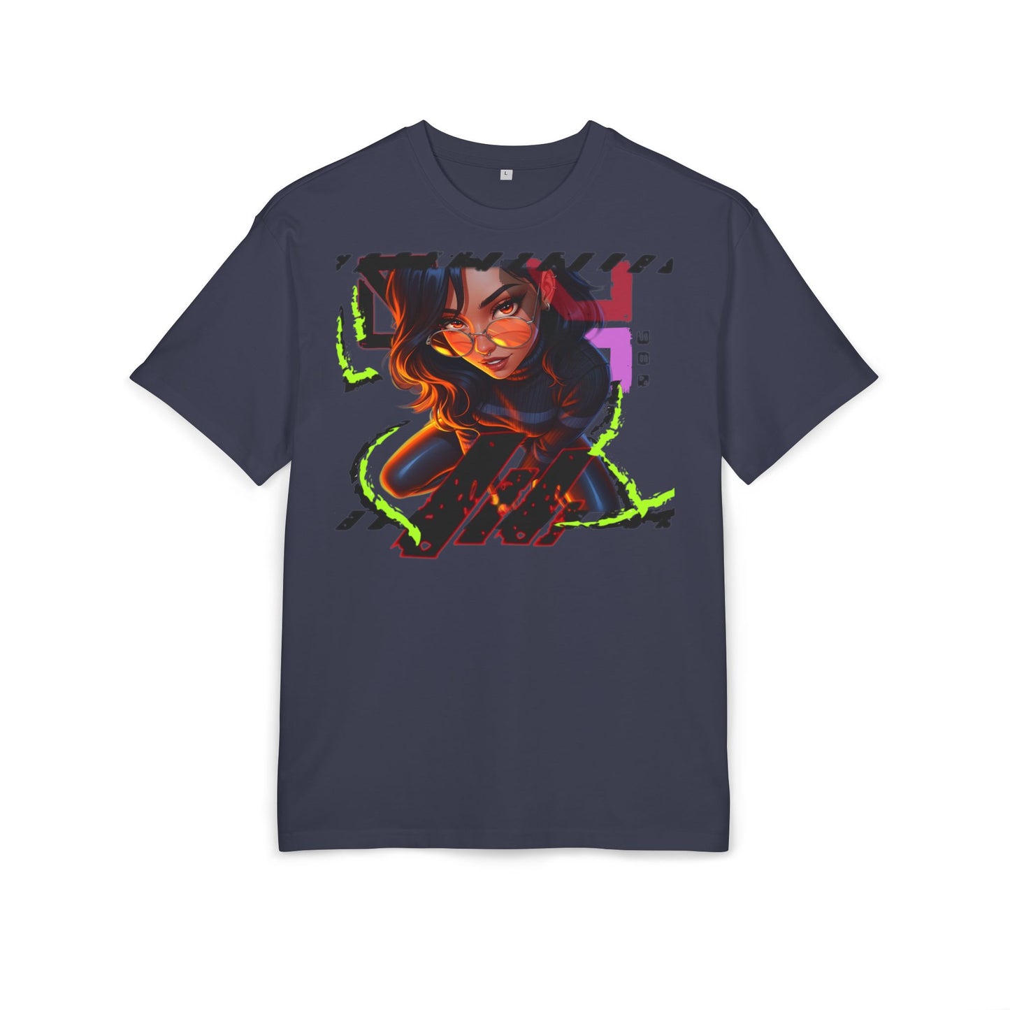 Edgy Graphic Unisex Heavy Oversize Tee - Street Style Fashion