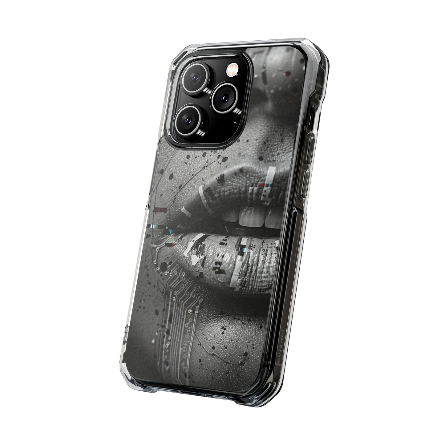 Magnetic Clear Impact Phone Case for Stylish Protection, Urban Aesthetic, Trendy Gift, Phone Accessories, Personalized Present