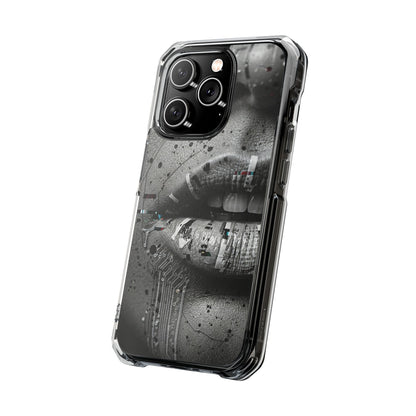 Magnetic Clear Impact Phone Case for Stylish Protection, Urban Aesthetic, Trendy Gift, Phone Accessories, Personalized Present