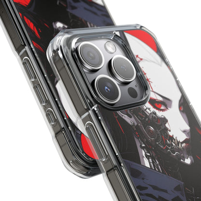 Magnetic Impact Phone Case, Anime Art Phone Cover, Goth Accessories for Her, Gift for Tech Lovers, Unique Phone Protection
