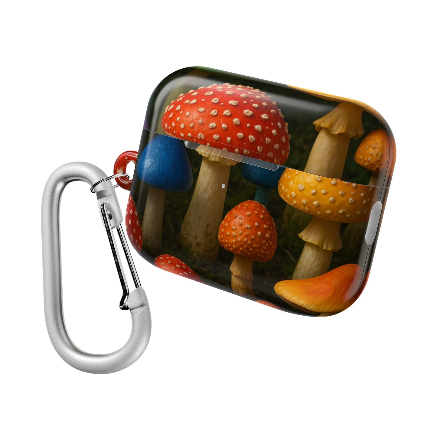 Colorful Mushroom AirPod Case - Quirky, Fun, Eco-Friendly Accessory for Nature Lovers, Perfect Gift for Birthdays, Holidays