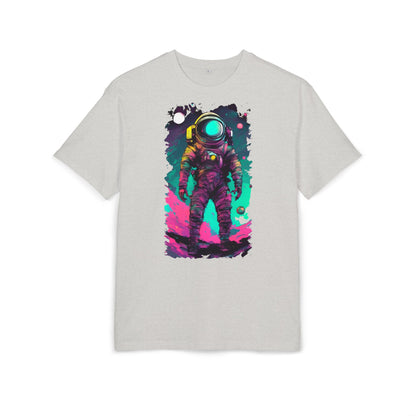 Cosmic Astronaut Tee, Unisex Oversize Tee, Space Graphic Shirt, Retro Astronaut T-Shirt, Gift for Space Lovers, Unique Graphic Tee