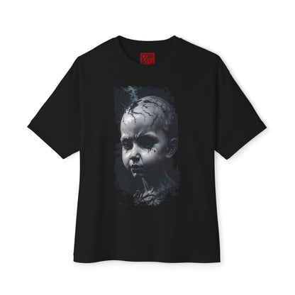 Edgy Unisex Oversized Tee - Streetwear Graphic Top, Casual Style, Everyday Wear, Unique Gift, Alternative Fashion