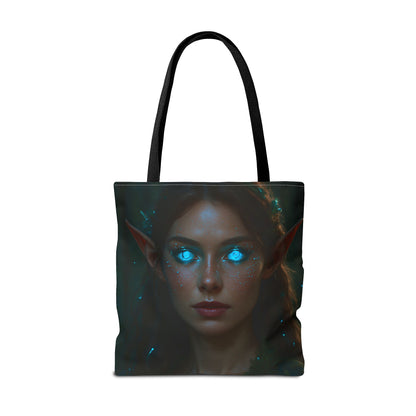 Enchanted Elf Tote Bag | Mystical Shopping Bag, Fantasy Artwork, Gifts for Her, Eco-Friendly Bag, Boho Chic Accessory