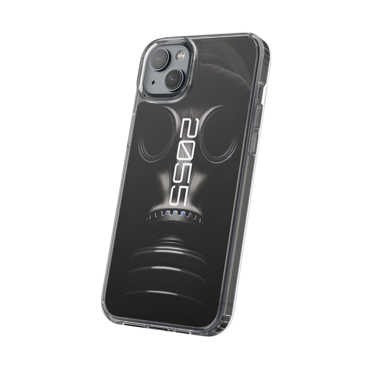 Phone Case Dystopian Gas Mask Design