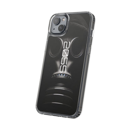 Phone Case Dystopian Gas Mask Design