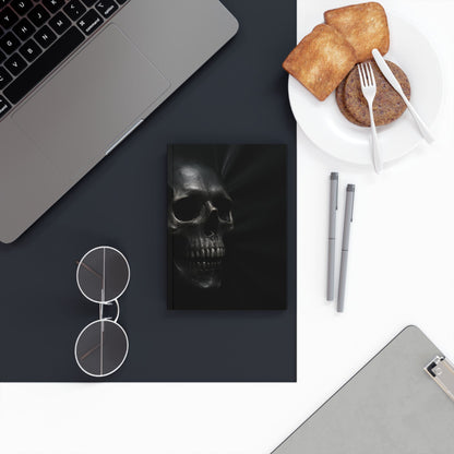 Gothic Skull Hard Backed Journal | Artistic Notebook for Creative Writing, Dark Aesthetic Gift, Halloween Diary, Unique Sketchbook, [...]