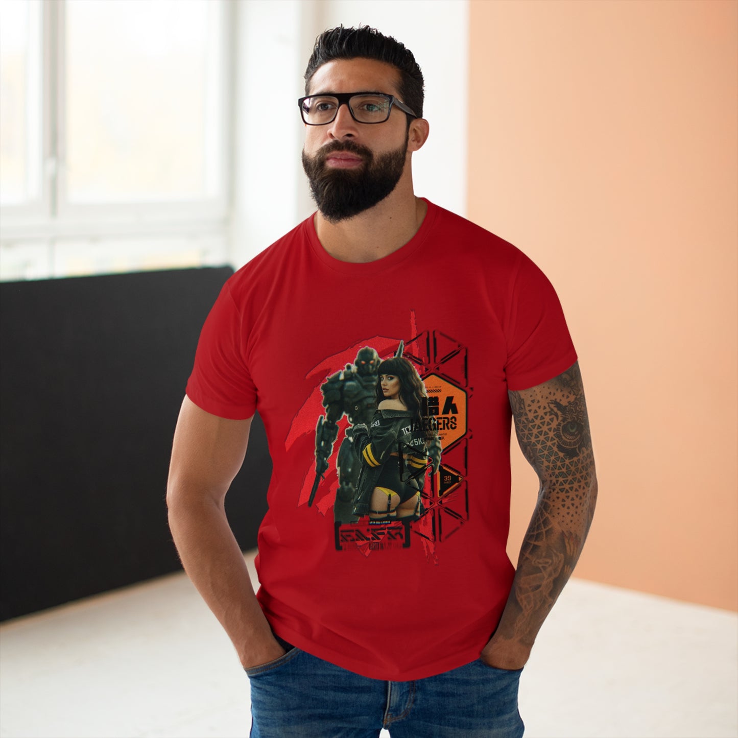 Retro Robot Graphic T-Shirt | Casual Wear, Anime Fans, Geek Culture, Gift for Her, Gaming Apparel