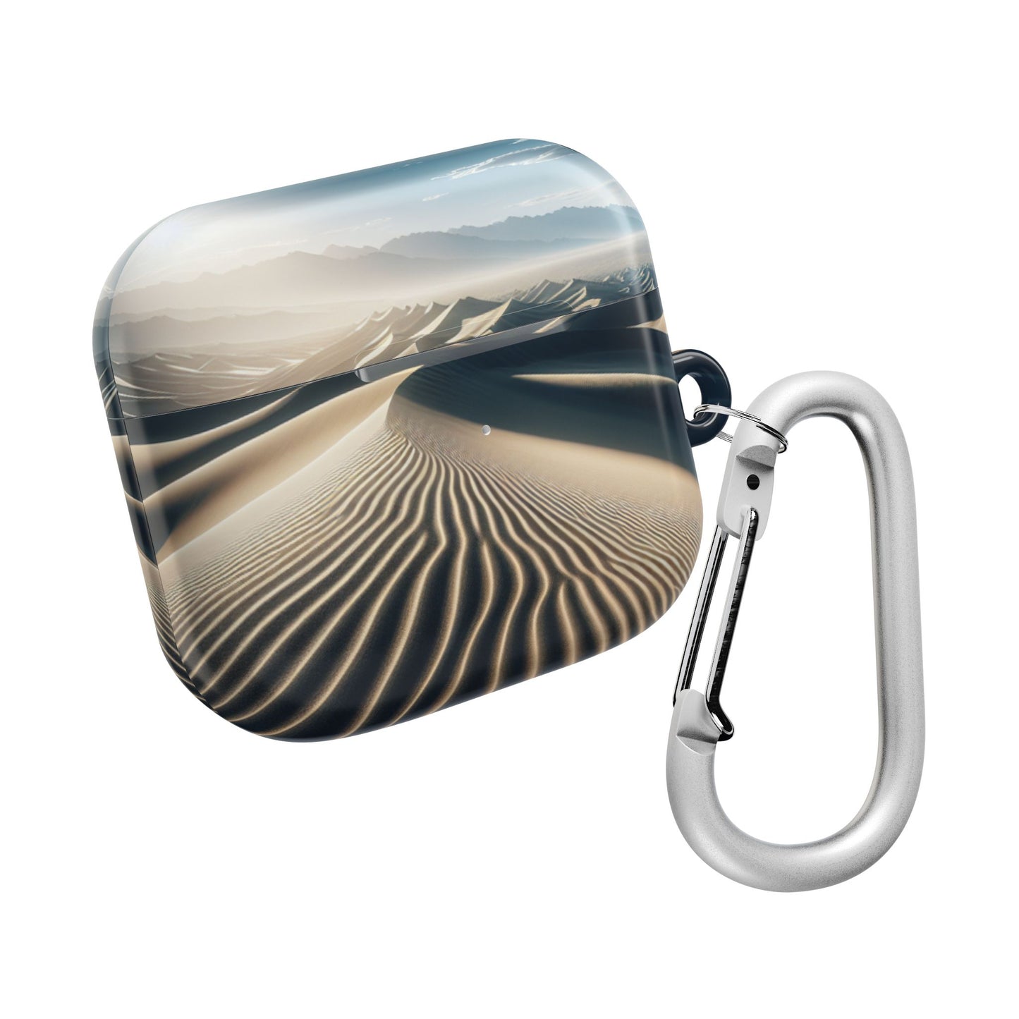 Desert Dunes AirPod Case - Nature Inspired, Unique Tech Accessory for Music Lovers, Gift for Travelers, Stylish Earbud Cover