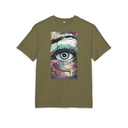 Artistic Eye Oversized Tee | Colorful Graphic T-Shirt, Unisex Shirt, Casual Fashion, Trendy Streetwear, Unique Gift Idea